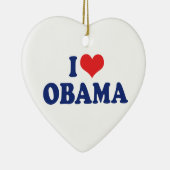 アイラブオバマオーナメント セラミックオーナメント (右)