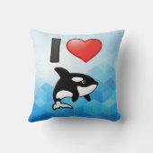 アイラブオルカス クッション (裏面)