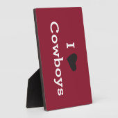 アイラブカウボーイズ フォトプラーク (側面)