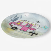 アイラブキャンプ紙プレート ペーパープレート (アングル)