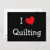 アイラブキルティング ポストカード (正面/裏面)