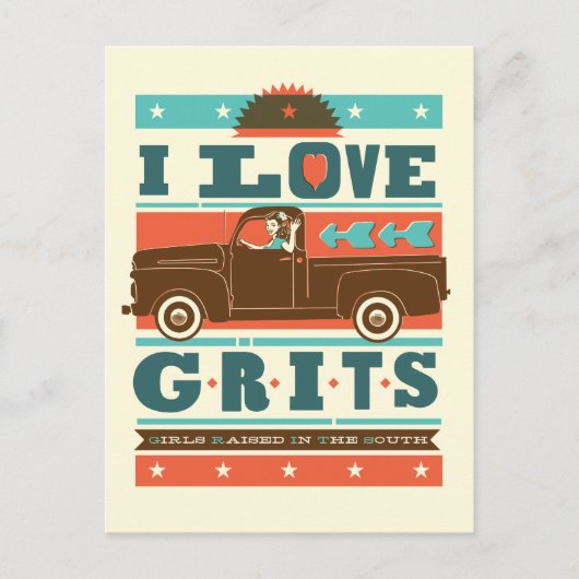 アイラブグリッツ ポストカード (正面)