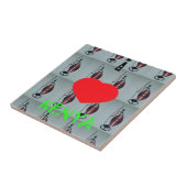 アイラブケニアアートプリント タイル (側面)