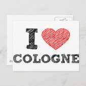 アイラブケルン ポストカード (正面/裏面)