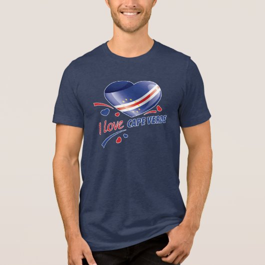 アイラブケープヴェルデ トライブレンドＴシャツ (正面)