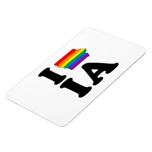 アイラブゲイアイオワ マグネット (左側)