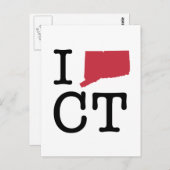 アイラブコネチカット ポストカード (正面/裏面)
