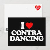 アイラブコントラ踊り ポストカード (正面/裏面)