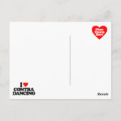 アイラブコントラ踊り ポストカード (裏面)