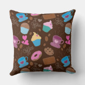 アイラブコーヒースイーツ&トリート装飾用クッション クッション (裏面)