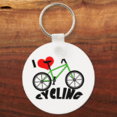 アイラブサイクリング キーホルダー (正面)