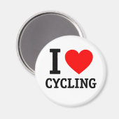 アイラブサイクリング マグネット (正面/裏面)