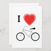 アイラブサイクリング 招待状 (正面/裏面)