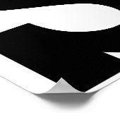 アイラブサウスカロライナデザイン ポスター (角)