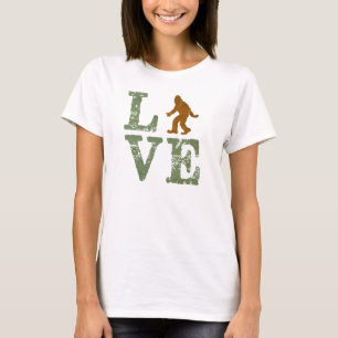 アイラブサスカッチ Tシャツ