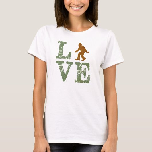 アイラブサスカッチ Tシャツ (正面)