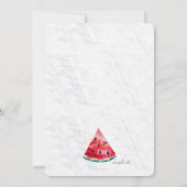 アイラブサマー招待状 招待状 (裏面)