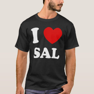 アイラブサルIハートサルおもしろいサル Tシャツ
