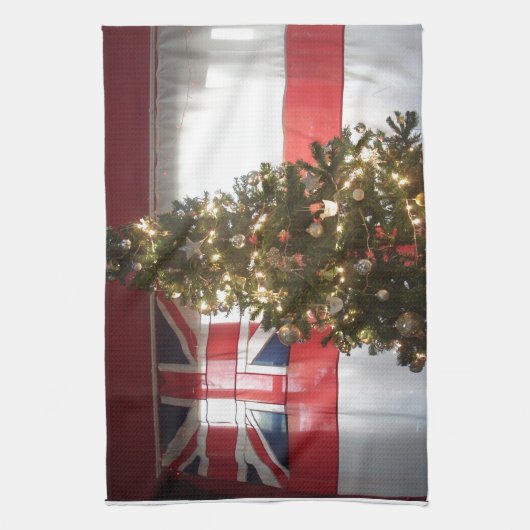 アイラブザキングダム統一されたホリデースペシャルイベント キッチンタオル (縦)