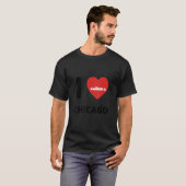 アイラブシカゴスカイラインハートアパレル Tシャツ (正面フル)