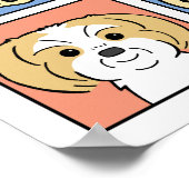 アイラブシーズー(犬)ツス ポスター (角)