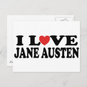 アイラブジェーンオーステンクラシック ポストカード (正面/裏面)