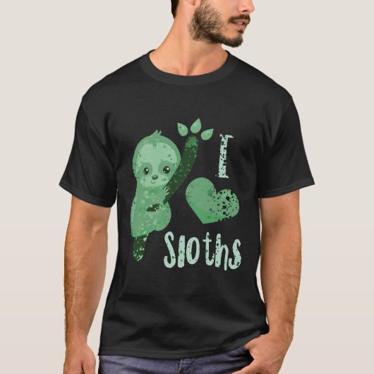 アイラブスロス(ばちゃばちゃ)跳ねる Tシャツ (正面)