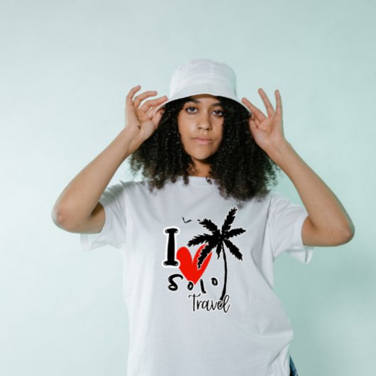 アイラブソロトラベルバケーション Tシャツ