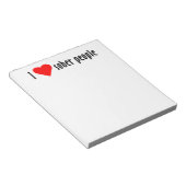 アイラブソーバーピープルことわざ引用文 ノートパッド (アングル)