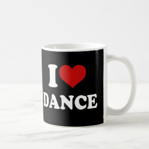 アイラブダンス コーヒーマグカップ