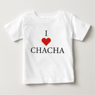 アイラブチャチャベビーTシャツ ベビーTシャツ