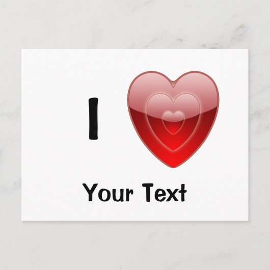 アイラブデザインはがき ポストカード (正面)