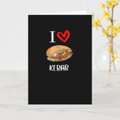 アイラブドナーケバブ カード (黄色い花)