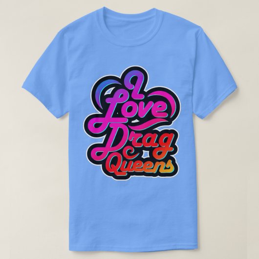 アイラブドラッグクイーンズLGBQゲイEquulity Premium Tシャツ (デザイン正面)