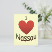 アイラブナッソー ポストカード (スタンド正面)