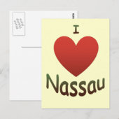 アイラブナッソー ポストカード (正面/裏面)