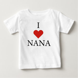 アイラブナベビーTシャツ ベビーTシャツ
