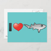 アイラブナースサメ ポストカード (正面/裏面)