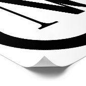 アイラブノースカロライナデザイン ポスター (角)