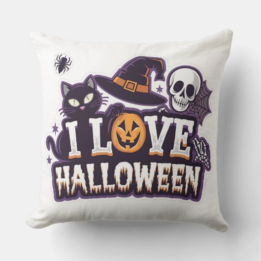 アイラブハロウィーンゲスト装飾用クッション:フェスティバルニューM クッション (正面)