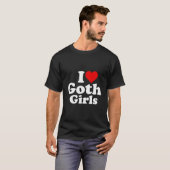 アイラブハートゴシック女子 Tシャツ (正面フル)