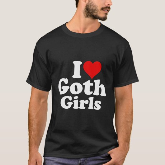 アイラブハートゴシック女子 Tシャツ (正面)