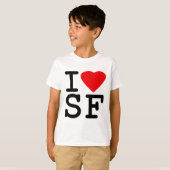 アイラブハートサンフランシスコ Tシャツ (正面フル)