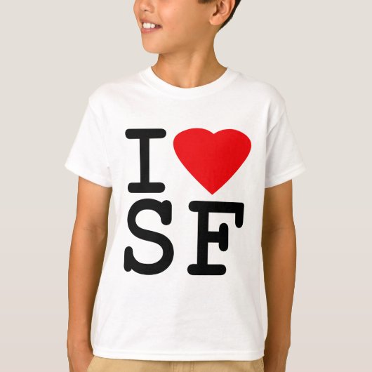 アイラブハートサンフランシスコ Tシャツ (正面)