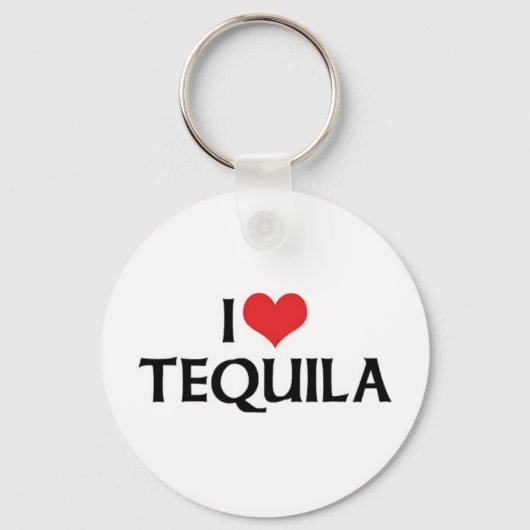 アイラブハートテキーラ キーホルダー (正面)