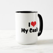 アイラブハートマイカジノ – ラスベガス賭博 マグカップ (正面右)