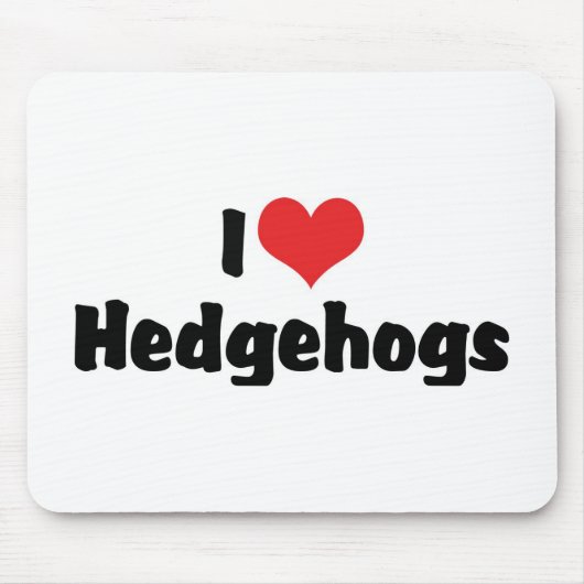 アイラブハート マウスパッド (正面)