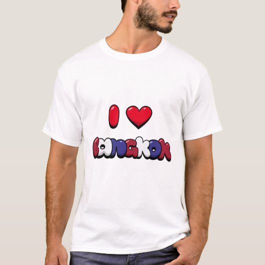 アイラブバンコク Tシャツ (正面)