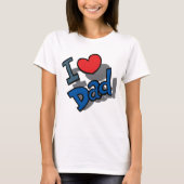 アイラブパパ Tシャツ (正面)