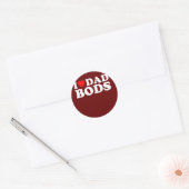 アイラブパパBODS ラウンドシール (封筒)